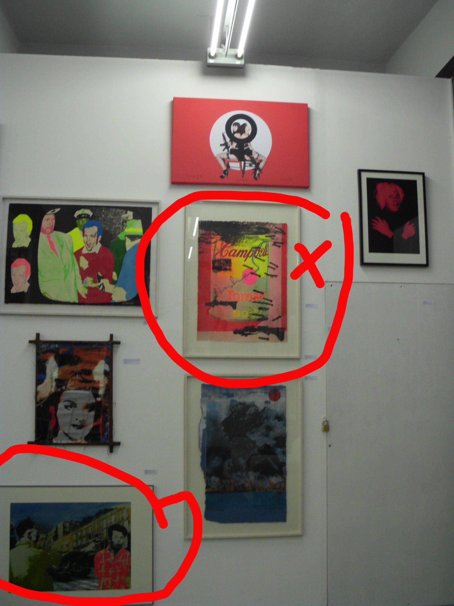  Two silk screens for Warhol stolen by Ali Ayad